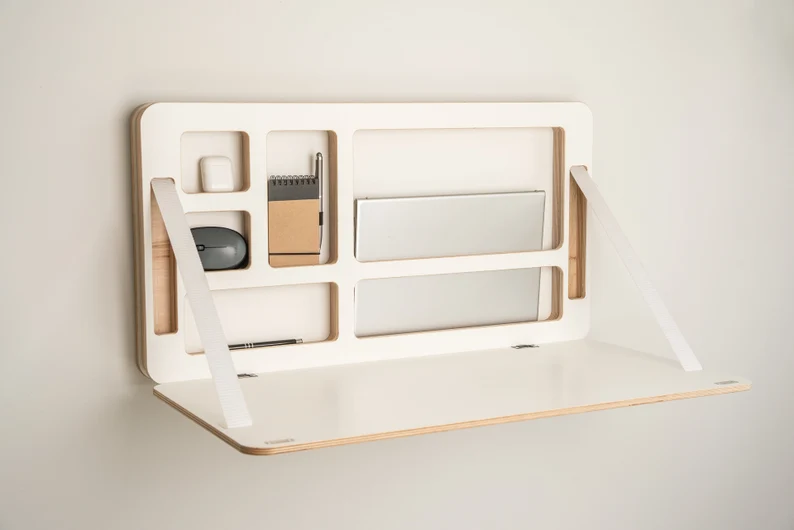 Minimalist Wall mounted Murphy Desk
