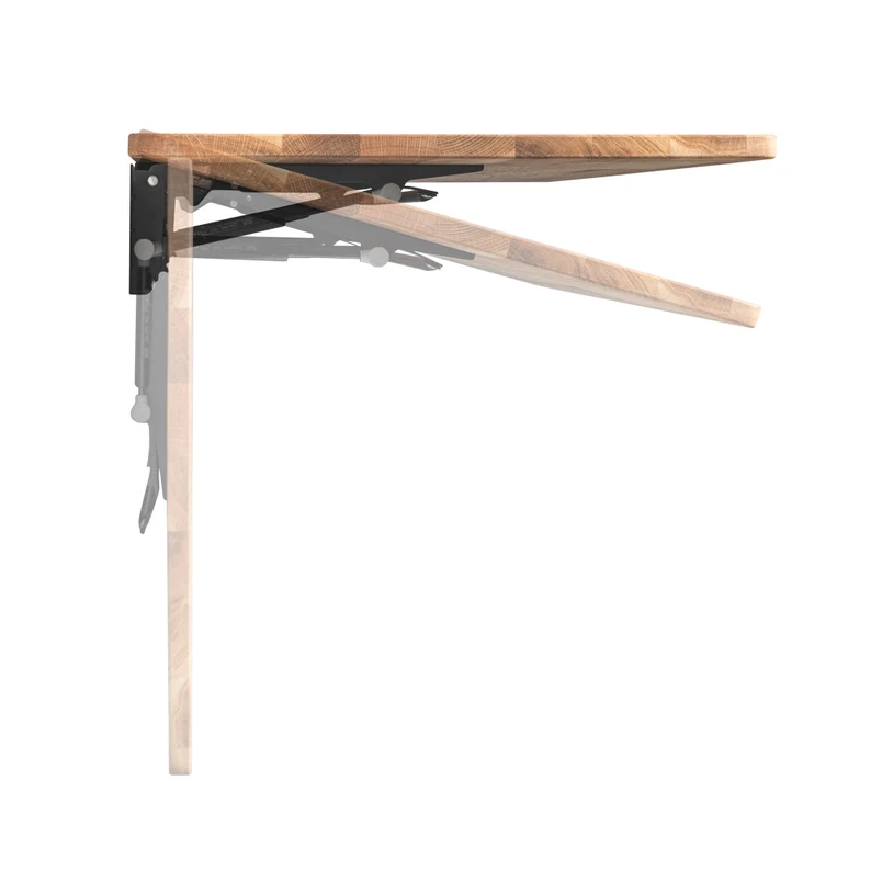 Space Saver Folding Floating Desk, Wooden Folding Table, Wall Mount Study Desk, Fold Down Dining Table, Murphy Desk, Home Office Desk
